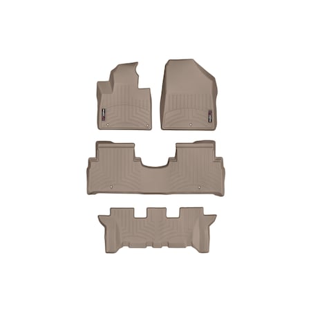 Weathertech Front, Rear, and Rear Floorliners, 45770-1-2-3 45770-1-2-3